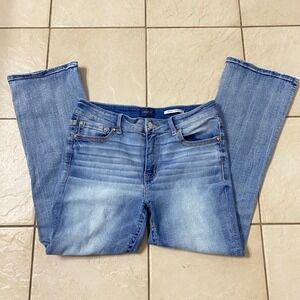 Daytrip Womens Virgo Bootcut Jeans Blue Wash Size 30S